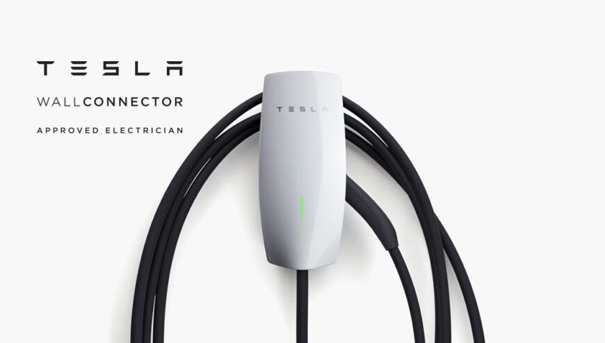 Home Charging  Tesla Wall Connector installation in Austin, TX